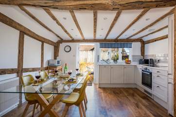 This characterful abode is furnished beautifully with contemporary style and flair.
