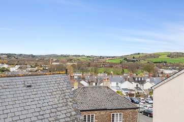 You are that close to the car park, you can see it from the living-room (to the right of the shot).