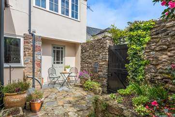 Beautiful courtyard to enjoy a spot of fresh air with a good book.