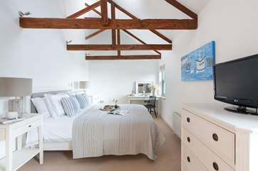 One of the beautifully furnished bedrooms.