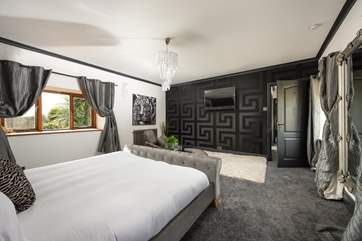 Bedroom 3 is quite stunning, and has a secret door which leads into the en suite.