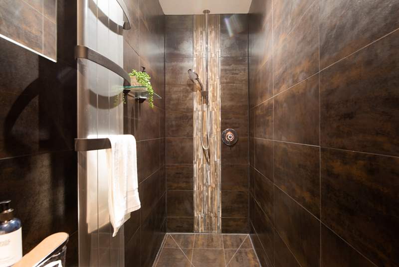 The stunning en suite shower-room to bedroom 3.