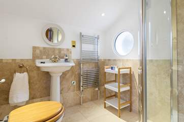The gorgeous en suite shower-room to bedroom 2.