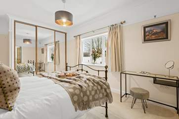 All the bedrooms are beautifully furnished, this is bedroom 2.