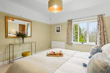 And a lovely outlook onto the garden.