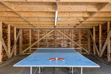 Anyone for a game of table tennis!