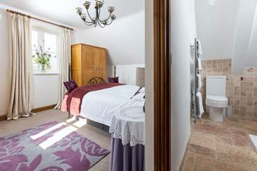 Bedroom One has an en-suite.
