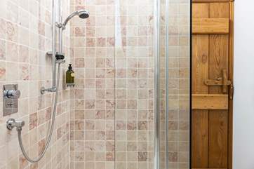 Bedroom One has a fabulous en-suite shower room.
