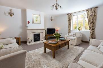 Plenty of comfy sofas to sink into and relax.