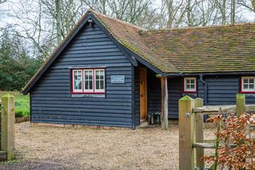 There's even a place to store muddy wellies.