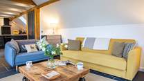 The beautifully furnished sitting-area.