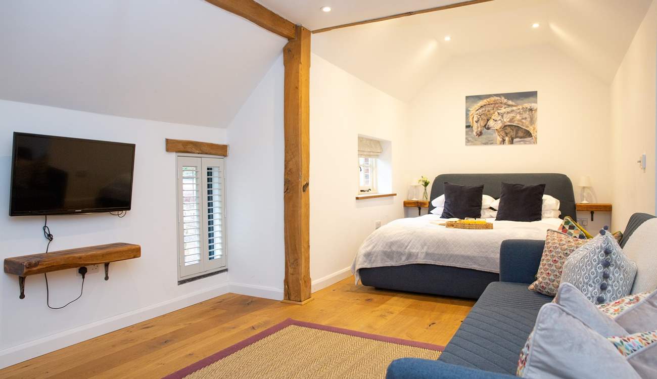 And a Smart TV if you feel like catching up with the outside world.