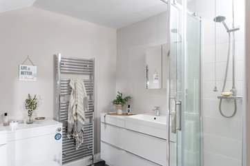Bedroom 1 has the luxury of a fabulous en suite shower-room.