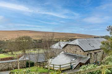 The surrounding views are mesmerising, welcome to Haretor Barn.