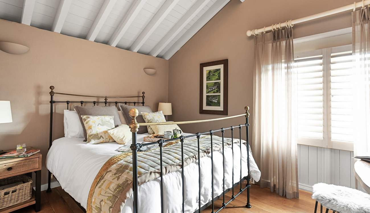 Bedroom two is a real sanctuary.