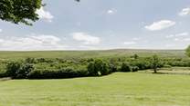 The surrounding views are mesmerising, welcome to Haretor Barn.