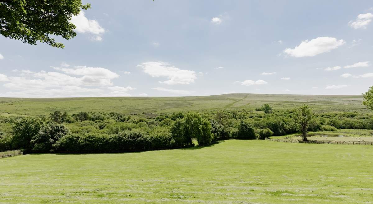 The surrounding views are mesmerising, welcome to Haretor Barn.