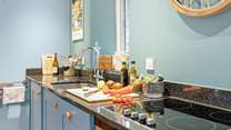 A fantastic kitchen to cook up something scrumptious.