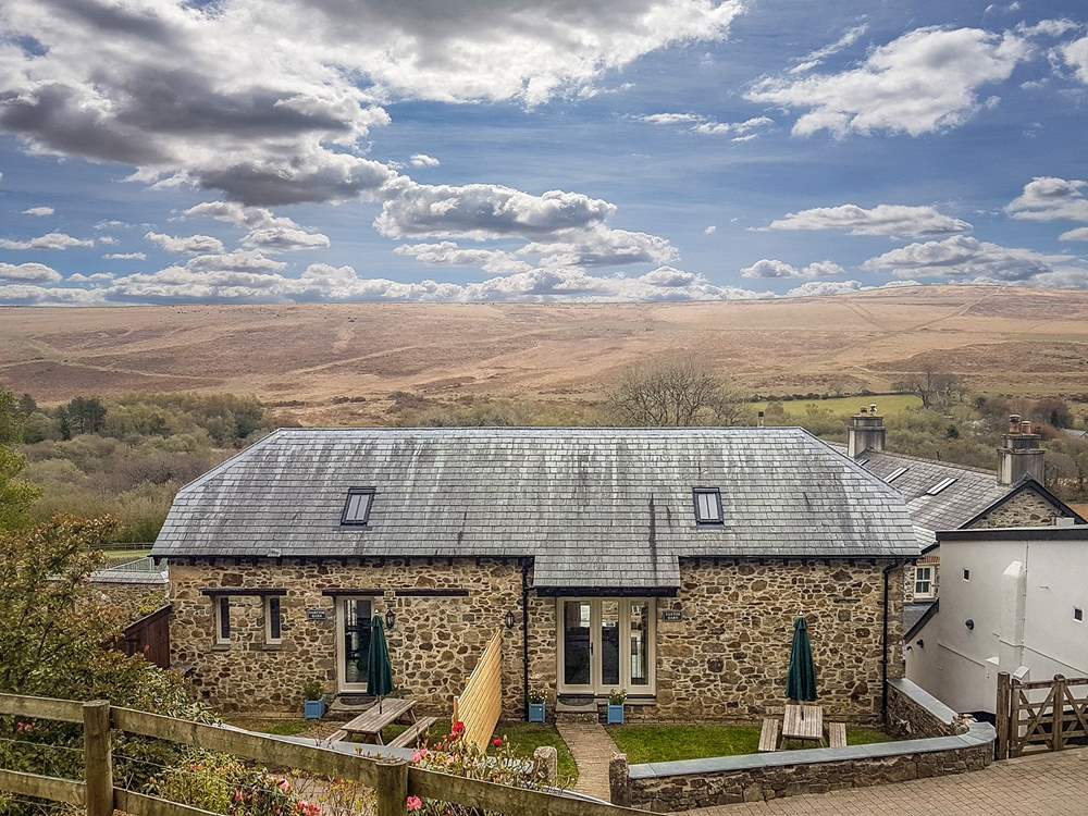 Incredible views surround Foxtor Barn, with stunning moorlands as far as the eye can see.