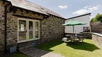 Foxtor also comes with a delightful private garden.