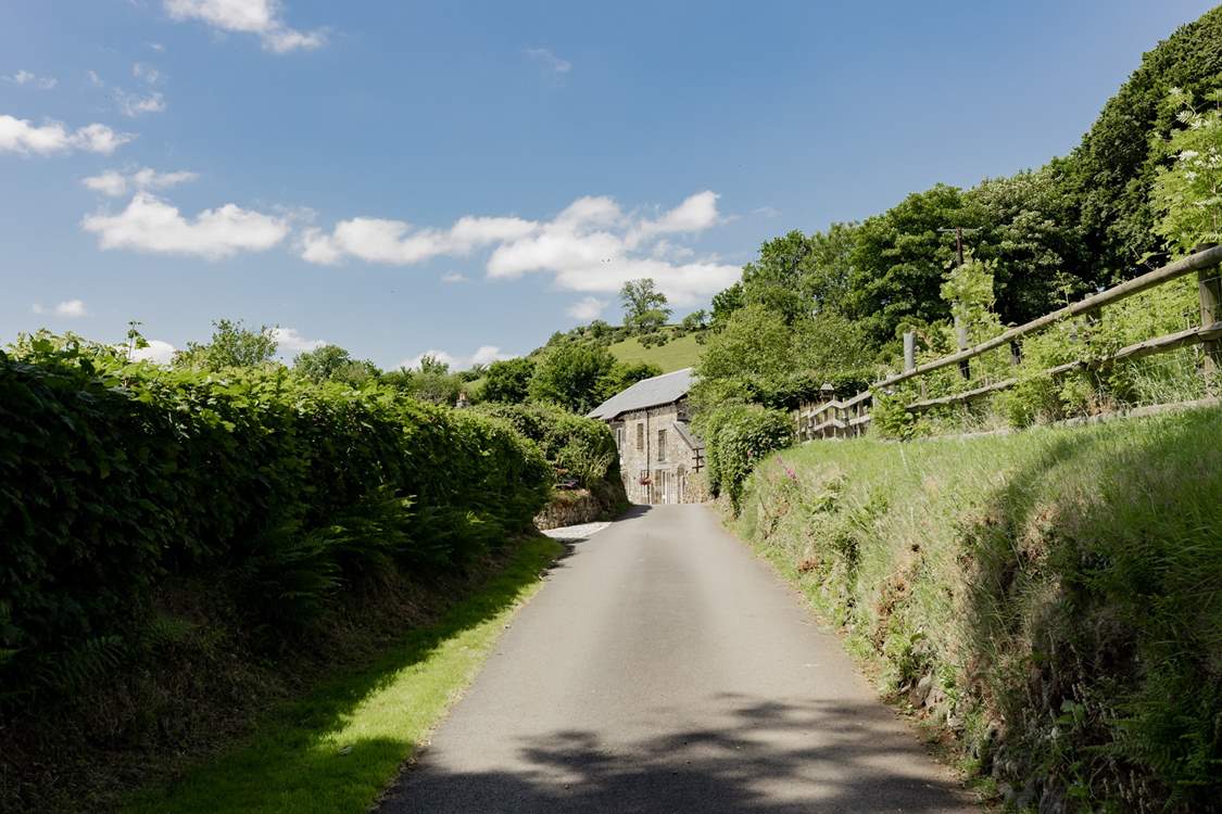 The private entrance means you feel a million miles from the world.