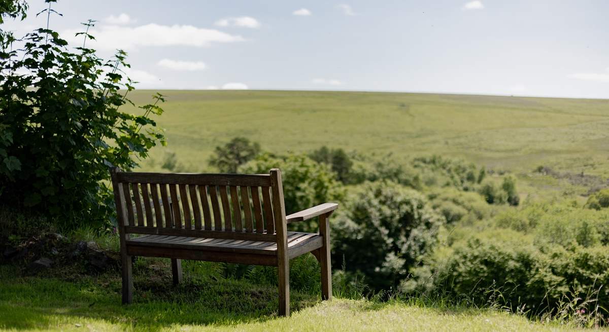 Perfectly tucked into the gentle sloping hills on Dartmoor.