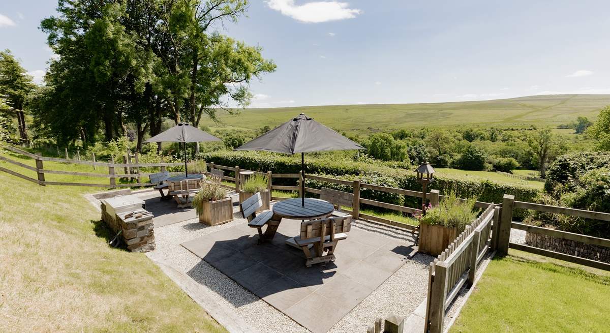 A very peaceful spot to enjoy a glass of wine in the evening.