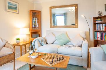 Furnished in a contemporary style for maximum comfort.