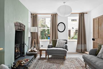 Sit back and relax on the comfy sofas.