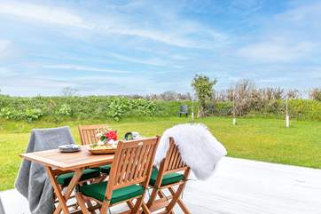 Take in the gorgeous surrounding countryside from the patio and watch the children play on the lawn.