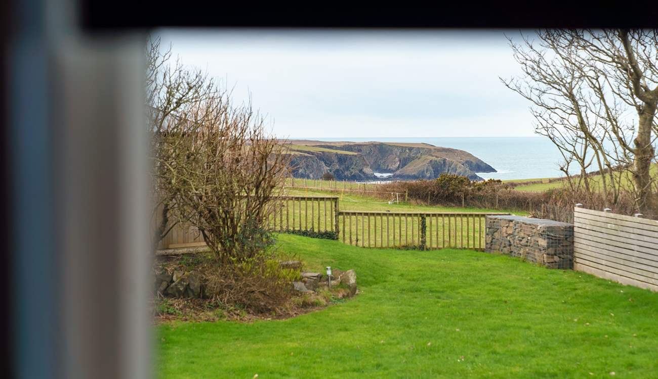 The magnificent view from Happy Place.