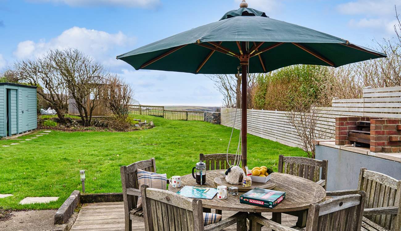 Sit in peaceful tranquility and enjoy the outdoors.