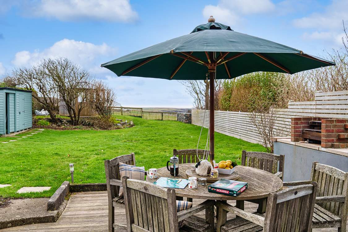 Sit in peaceful tranquility and enjoy the outdoors.