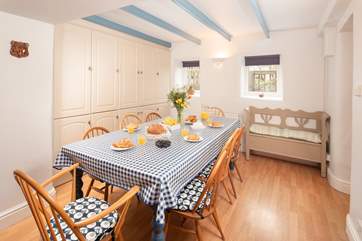 Happy Place has a traditional cottage feel.