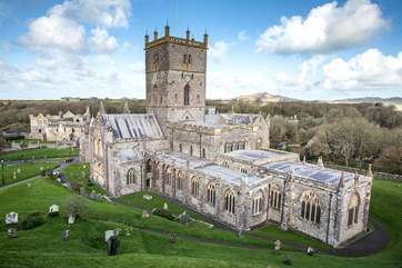 St Davids is the smallest of cities and has the most magnificent cathedral.