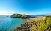 The colourful, vibrant seaside town of Tenby.  A popular excursion is to catch the boat to Caldey Island.  - Thumbnail Image