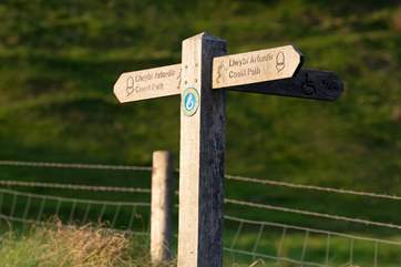Pull on your walking boots and step out to discover hidden coves and awe inspiring coastal scenery.