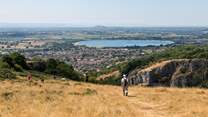If you fancy a challenging walk then head to Cheddar Gorge with it's fabulous paths and exhilarating view. It'll take your breath away!