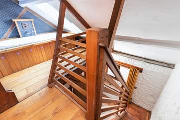 More of the wonderful wooden detailing in this rather unique cottage.