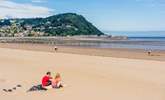 Pack a picnic and head to the beautiful beach at Minehead for the day. - Thumbnail Image