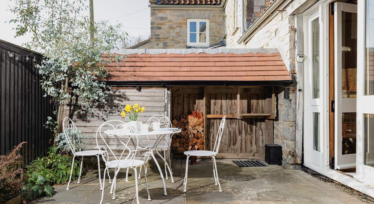 Enjoy a little al fresco summer dining, in your completely self-contained courtyard area.