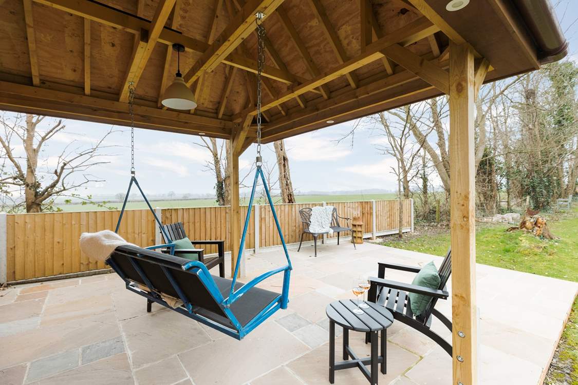 This bonus seating-area has been created as a shared space for guests at Minstrels and The Smithy.