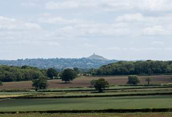 ... which boasts wonderful views of Somerset, complete with distant views of Glastonbury Tor. The perfect place for a cream tea, maybe?