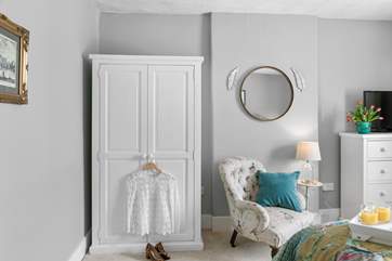 Oh so pretty, the double bedroom is delightful.