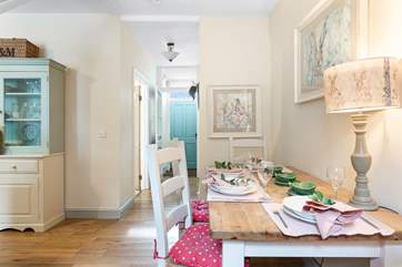 This charming cottage has been lovingly designed.