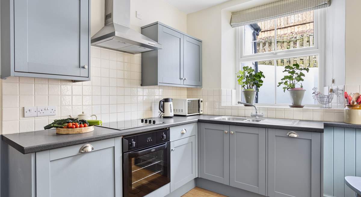 A gorgeous shaker kitchen. 