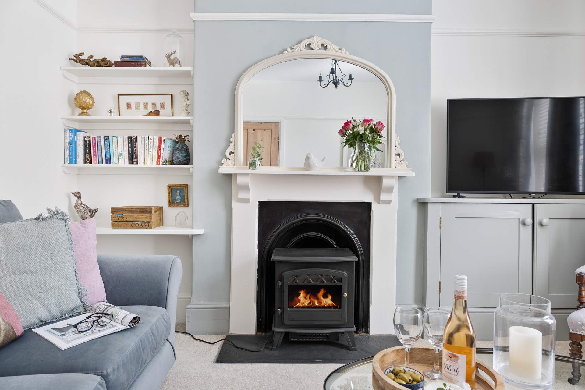 You have all the comforts of home!