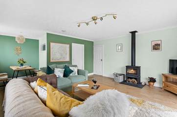 The Smart TV will keep everyone entertained after a busy day out and about.