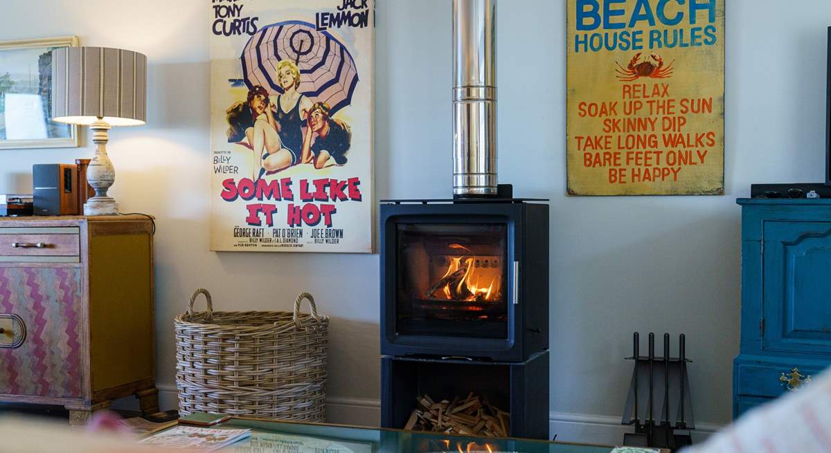 Warm your toes by the wood-burner, Landsker House is the perfect retreat at anytime of year.