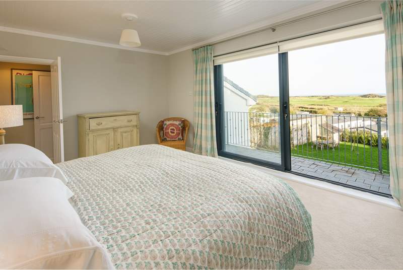 All the bedrooms are furnished with comfort in mind, the master with your own balcony to enjoy views towards the sea.
